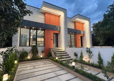 خريد ويلا فلت ١٨٠ متري نما مدرن شهركي در كرات كتي چمستان | 180 متر