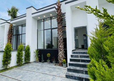 خريد ويلا فلت ١٥٠ متري نما مدرن روف دار در آهودشت چمستان | 150 متر