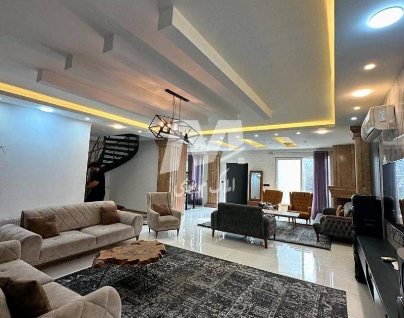 خريد ويلا دوبلكس ٣٥٠ متري مبله استخردار در سعادت آباد چمستان | 350 متر