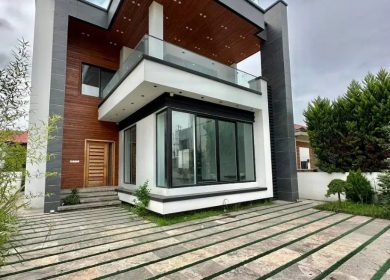 خريد ويلا دوبلكس ٣٠٠ متري نما مدرن روف دار در ونوش نوشهر | 300 متر