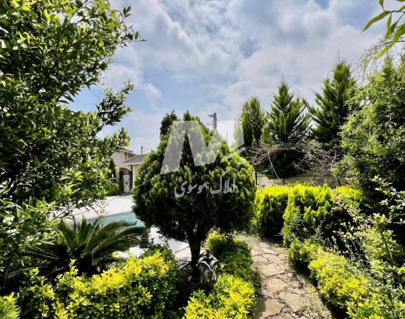 خريد ويلا باغ ٥٠٠ متري مبله استخردار در سعادت آباد چمستان | 500 متر