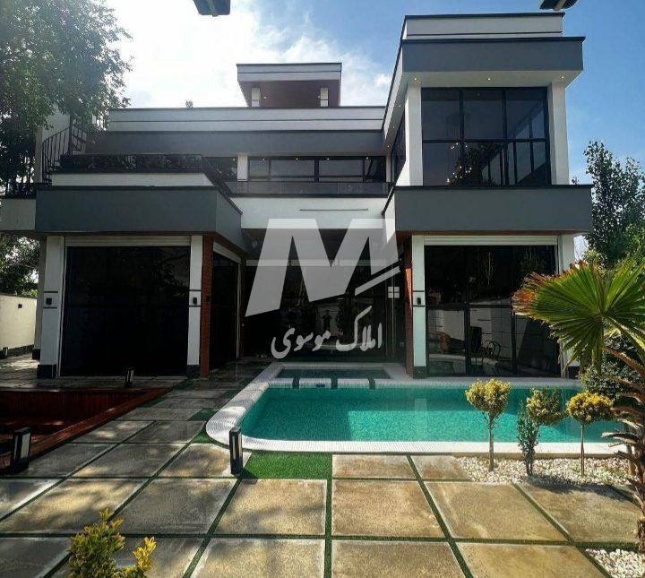 خرید ویلا مدرن هوشمند ۳۰۰ متر جنگلی شهرک مهرگان استخر دار | ۳۰۰ متر