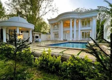 فروش عمارت ۵۰۰ متری مبله استخر دار نزدیک جنگل سند دار | ۵۰۰ متر