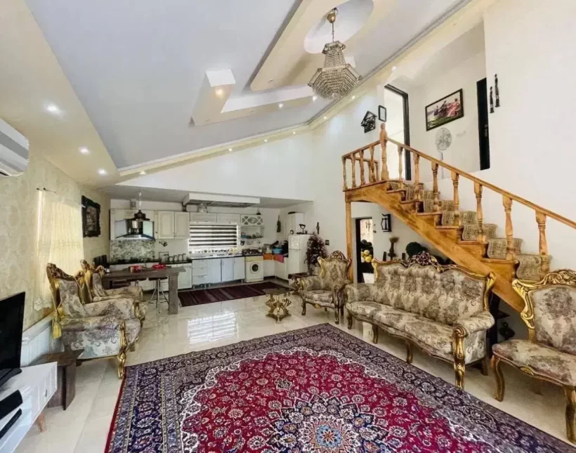 خرید ویلا باغ استخر دار مبله منطقه جنگلی چمستان | 300 متر