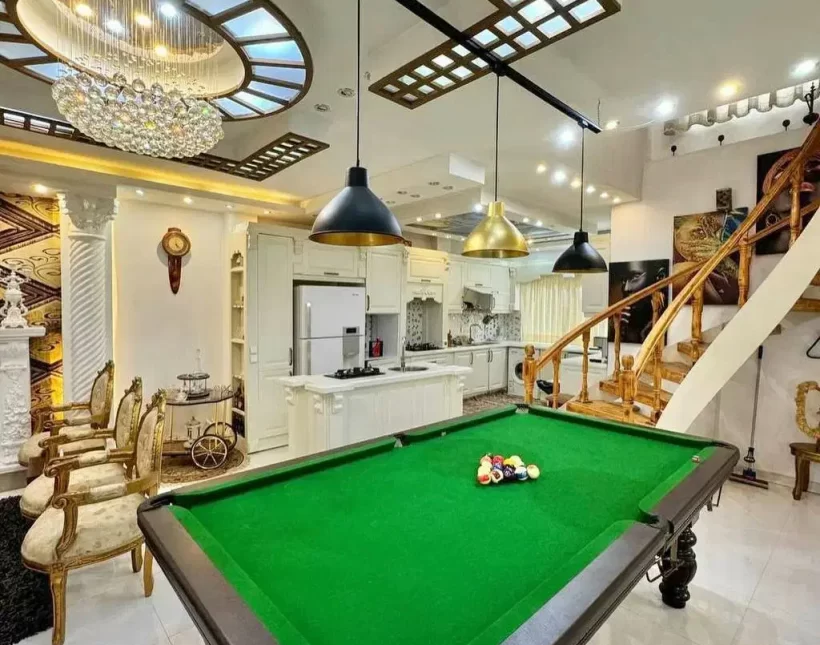 خرید ویلا باغ نما رومی مبله منطقه سعادت آباد چمستان | 480 متر