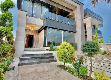 خرید ویلا مدرن استخردار سند دار منطقه نعمت آباد چمستان | 300 متر