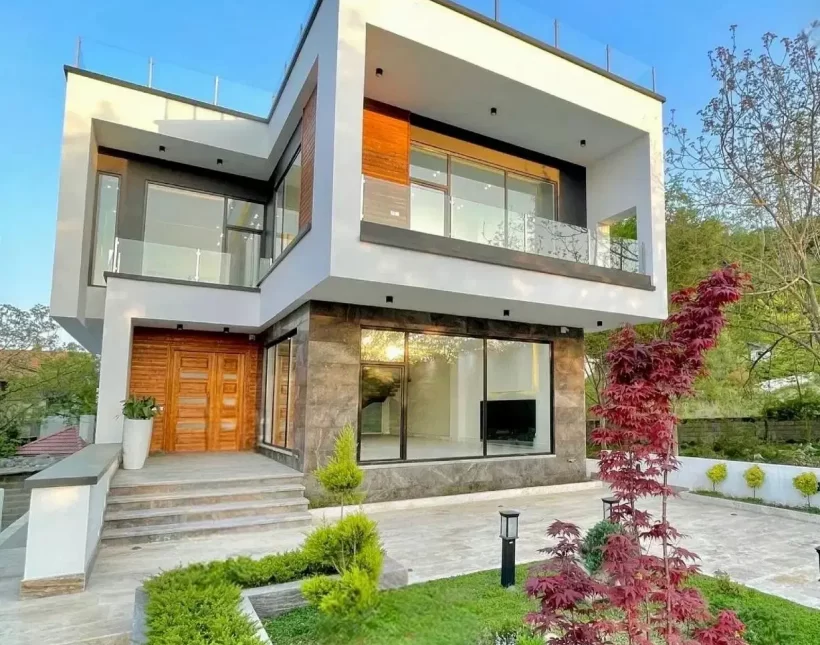 خرید ویلا استخردار مدرن منطقه نعمت آباد چمستان | 400 متر