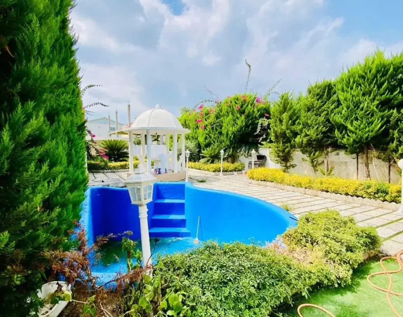خرید ویلا باغ نما رومی منطقه سعادت آباد چمستان | 450 متر