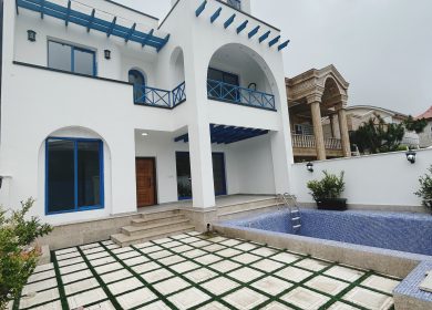 فروش ویلا مدیترانه ای استخر دار چمستان | ۲۶۰ متر