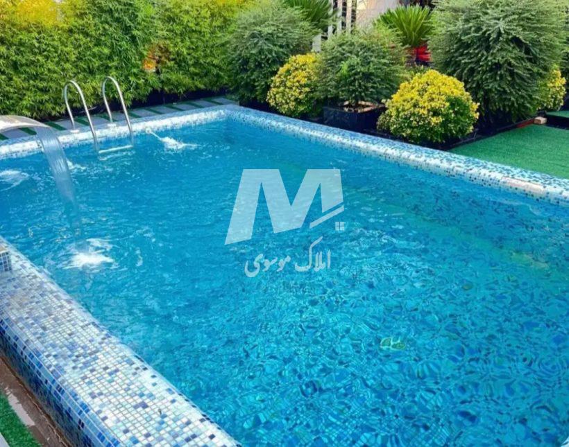 فروش ویژه ویلا مدرن استخردار فول مبله در منطقه امیرآباد چمستان | ۳۰۰ متر