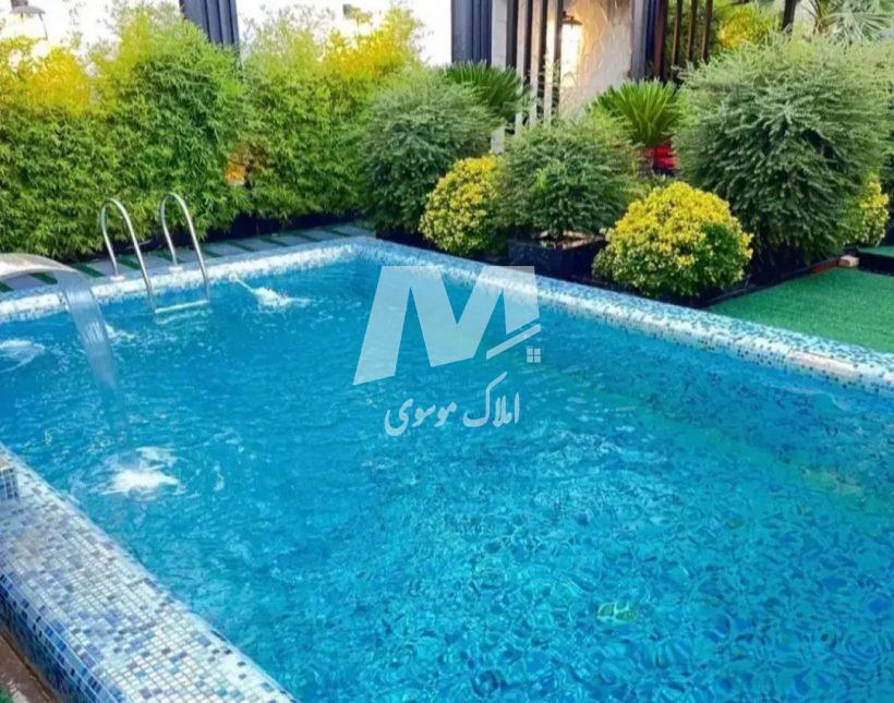 خرید ویلا دوبلکس مدرن ۳۰۰ متری استخردار مبله امیرآباد چمستان | ۳۰۰ متر