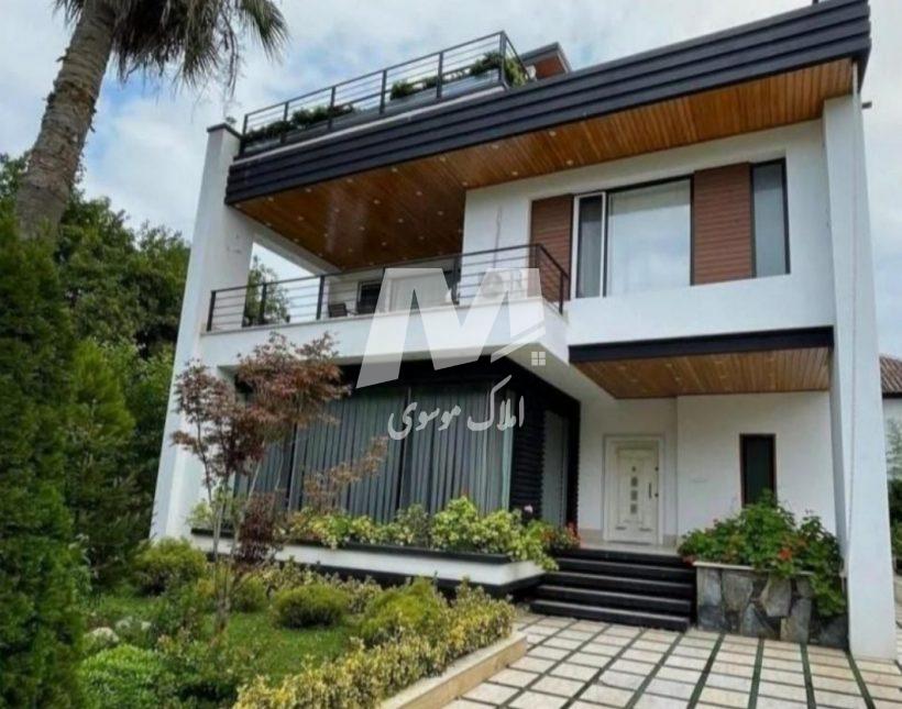 خرید ویلا دوبلکس مدرن ۳۰۰ متری مبله شهرک برند جنگلی جوربند | ۳۰۰ متر