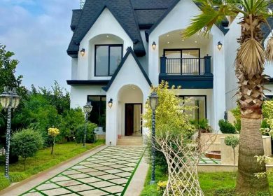 خرید ویلا نما انگلیسی استخردار منطقه برند سعادت آباد چمستان | ۴۵۰ متر