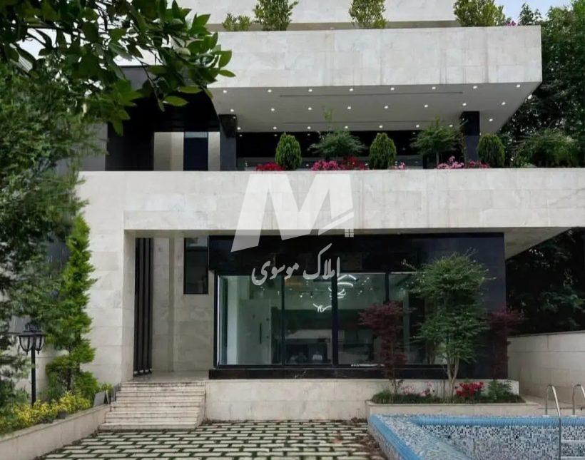 خرید اقساطی ویلا مدرن هوشمند استخردار سعادت آباد چمستان | ۳۵۰ متر