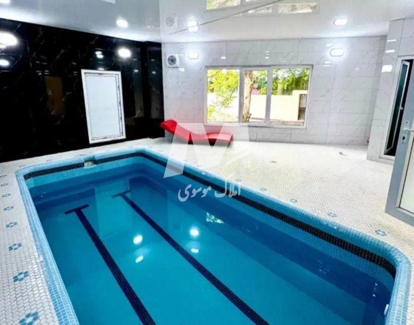 فروش ویژه ویلا نما انگلیسی استخردار صفرجنگل ایرکا چمستان | ۳۰۰ متر