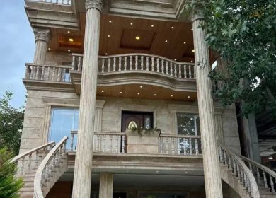 خرید ویلا نما رومی ۴۰۰ متری صفر جنگل ایرکا چمستان | ۳۰۰ متر