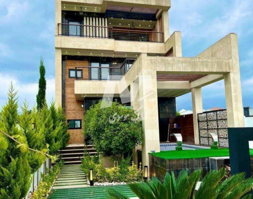 خريد ويلا باغ ٥٠٠ متري نما مدرن استخردار در اميرآباد چمستان | 360 متر