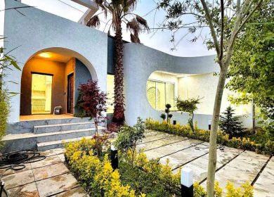 خريد ويلا فلت ٢٠٥ متري نما خليجي روف دار در همصفا چمستان | 205 متر