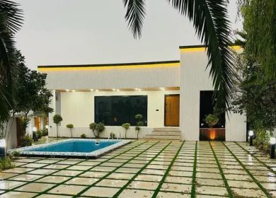 خريد ويلا باغ ٤٢٠ متري نما مدرن استخردار در سعادت آباد چمستان | 420 متر