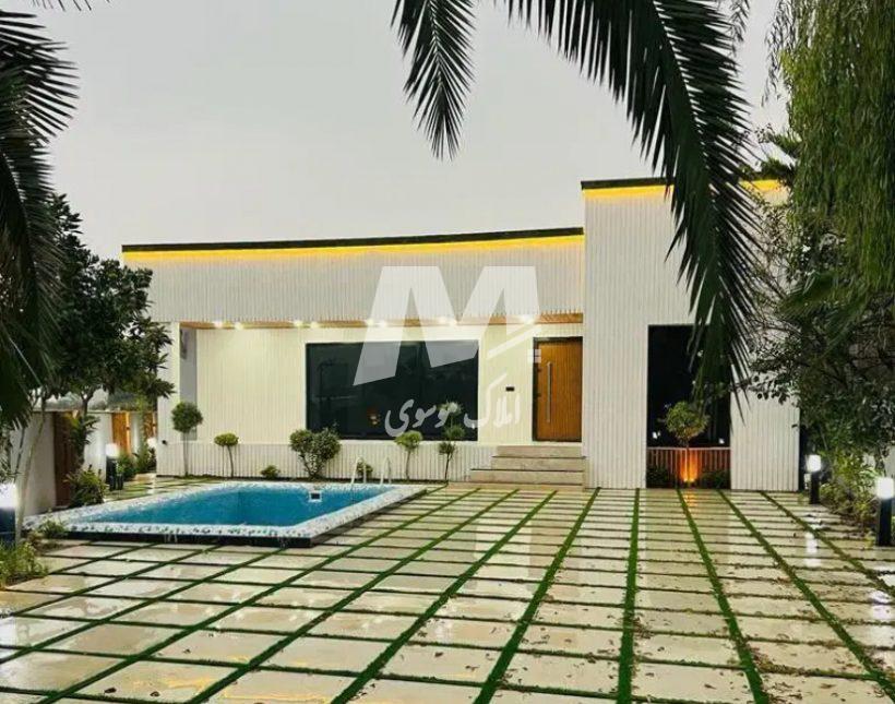 خريد ويلا باغ ٤٢٠ متري نما مدرن استخردار در سعادت آباد چمستان | 420 متر