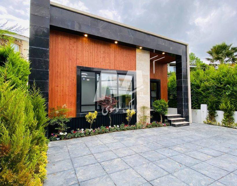 خريد ويلا فلت ٢٤٠ متري نما مدرن شهركي در همصفا چمستان | 240 متر