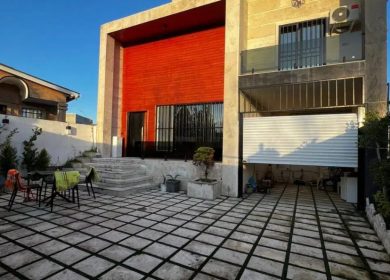 خريد ويلا نيم پيلوت ٢١٠ متري شهركي مبله در خطيب كلا چمستان | 210 متر