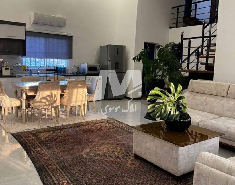 خريد ويلا نيم پيلوت ٢١٠ متري شهركي مبله در خطيب كلا چمستان | 210 متر