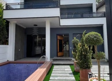 خريد ويلا باغ ٤٠٠ متري مدرن استخردار در اميرآباد چمستان | 400 متر