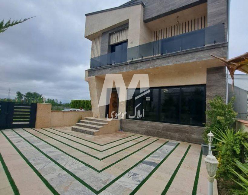 خريد ويلا دوبلكس ٣٠٠ متري شهركي روف دار در آهودشت چمستان | 300 متر
