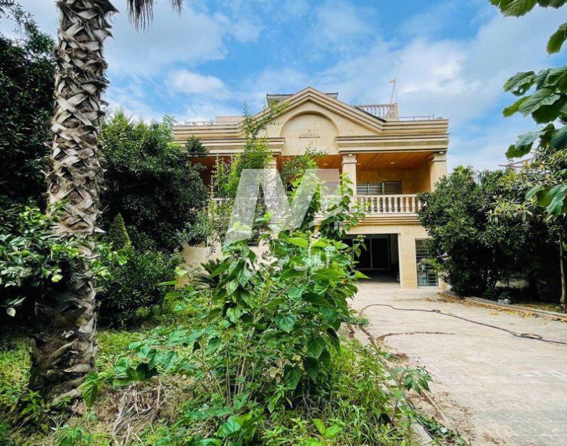 خريد ويلا باغ ٤٥٠ متري نما كلاسيك مبله در سعادت آباد چمستان | 450 متر