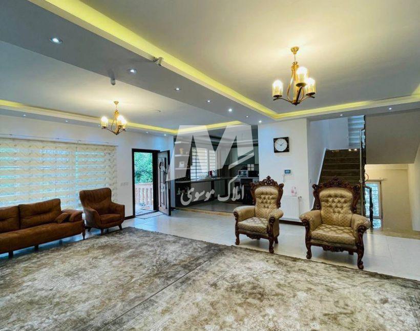 خريد ويلا باغ ٤٥٠ متري نما كلاسيك مبله در سعادت آباد چمستان | 450 متر