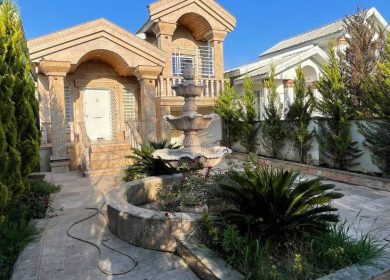 خريد ويلا نيم پيلوت ٢٤٠ متري نما كلاسيك مبله در بهدشت چمستان | 240 متر