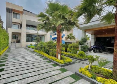 خريد ويلا باغ ٦٥٠ متري فول فرنيش استخردار در اميرآباد چمستان | 650 متر
