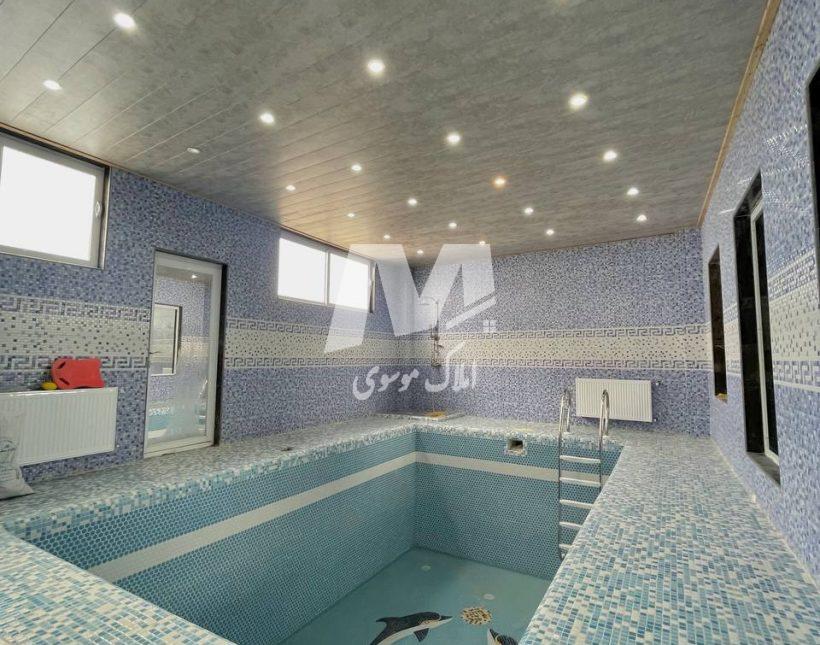 خريد ويلا دوبلكس ٢٨٠ متري مبله با استخر داخلي در آپادانا چمستان | 280 متر