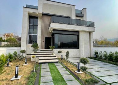 خريد ويلا دوبلكس ٥٠٠ متري مدرن استخردار در سعادت آباد چمستان | 350 متر