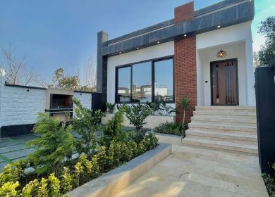 خريد ويلا فلت ١٦٠ متري نما مدرن شهركي در آهودشت چمستان | 160 متر