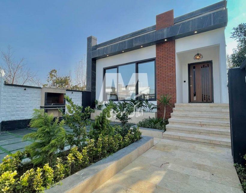 خريد ويلا فلت ١٦٠ متري نما مدرن شهركي در آهودشت چمستان | 160 متر