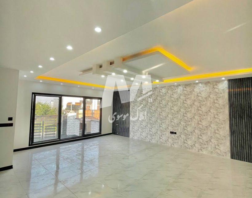خريد ويلا فلت ١٦٠ متري نما مدرن شهركي در آهودشت چمستان | 160 متر