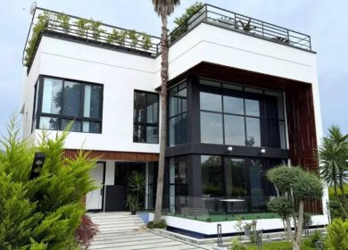 خريد ويلا مدرن ٥٠٠ متري شهركي فول فرنيش روف دار در ملكار نوشهر | 500 متر