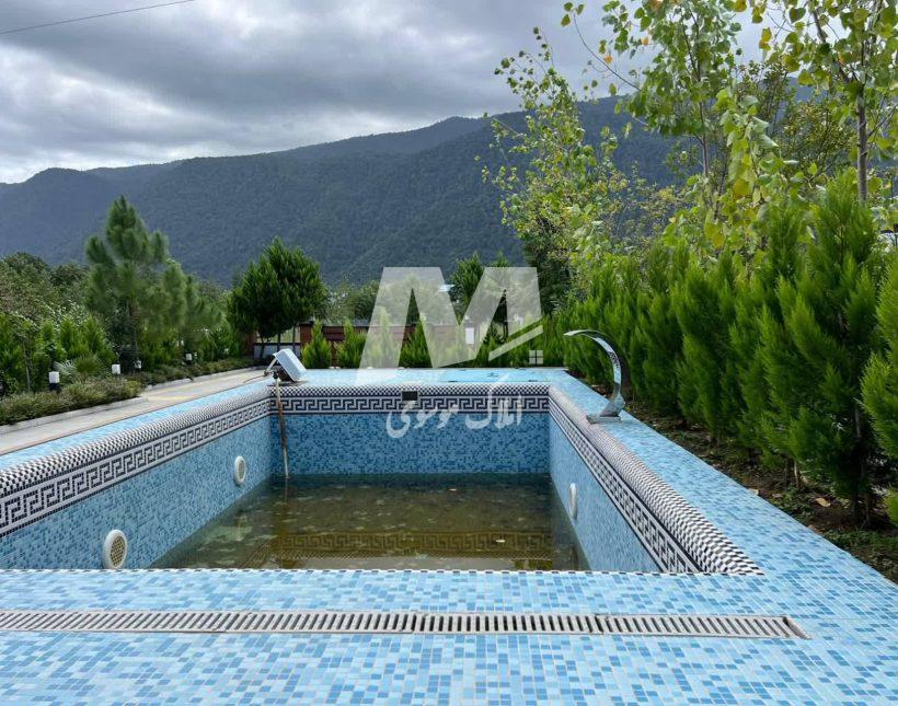 خرید ویلا در چمستان 600 متری پلاک اول جنگل با استخر | 600 متر
