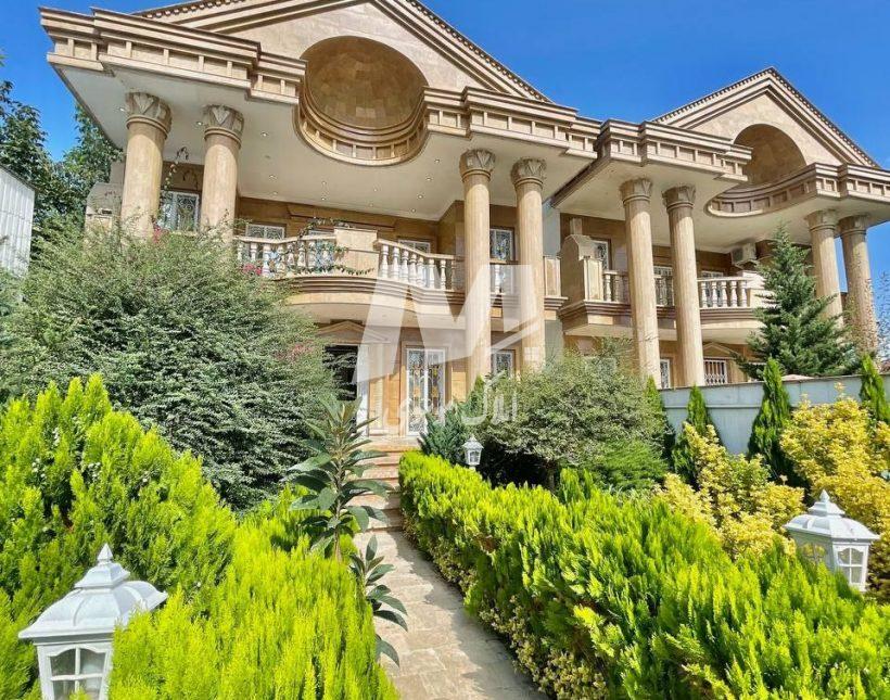 خرید ویلا نما سنگی ۵۳۰ متری جنگلی نصرت آباد چمستان | ۵۳۰ متر
