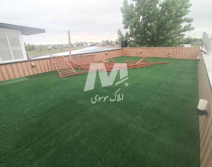 خرید ویلا همکف روفدار فول فرنیش چمستان | 200 متر