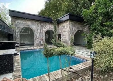 خرید ویلا فلت مهندسی ساز استخر دار ۲۵۰ متر شهرکی سند تک برگ | ۲۵۰ متر