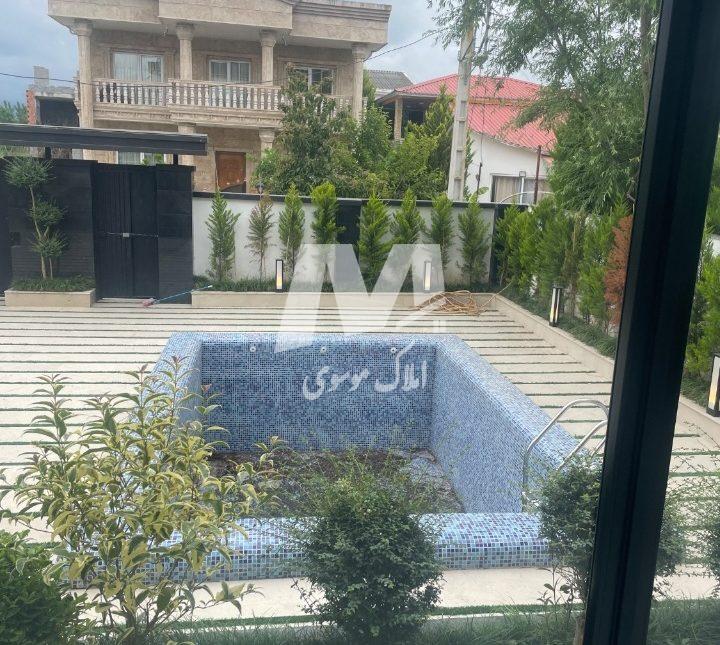 خرید ویلا استخر دار ۳۵۰ متر جاده جنگلی نور | ۳۵۰ متر