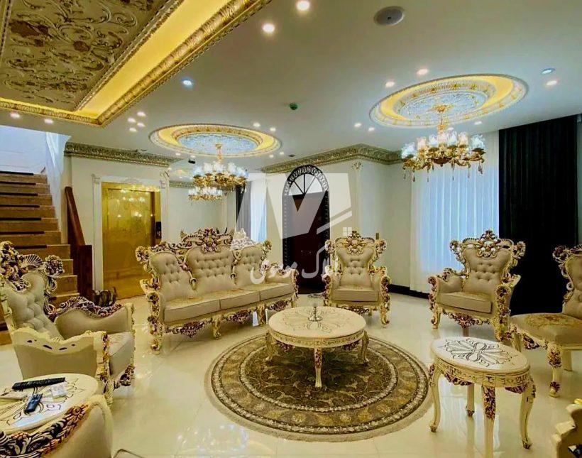 فروش کاخ ویلا نما سنگی ۸۵۰ متری ۵ خوابه سعادت آباد | ۸۵۰ متر
