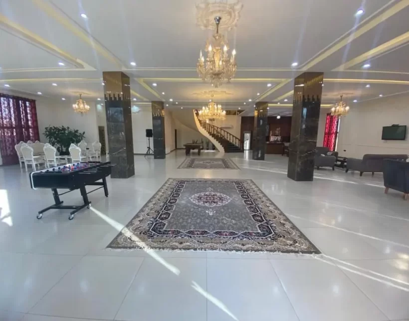فروش ویلا کاخ فول مبله لاکچری ۴۰۰ متری نزدیک ساحل سند دار | ۴۰۰ متر