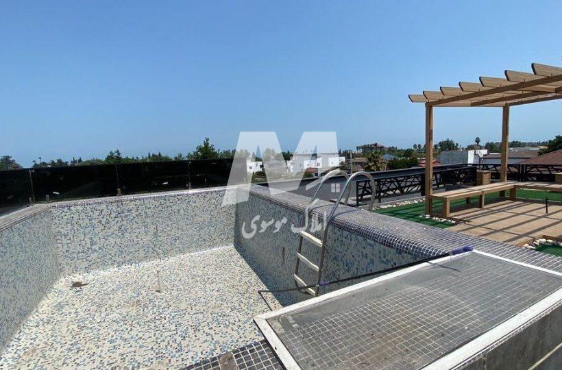 خرید ویلای مدرن با روف استخر دار | ۳۵۰ متر