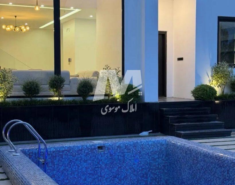 خرید ویلا مدرن استخردار فول فرنیش منطقه برند و جنگلی نور | ۳۵۰ متر