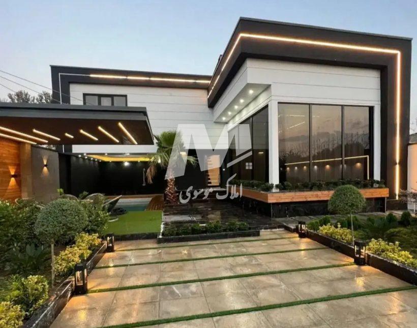 خرید ویلا مدرن هوشمند استخردار سند تک برگ در نور | 280 متر