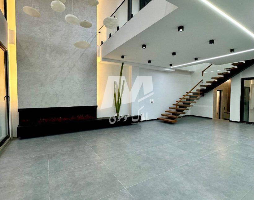 خرید ویلا دوبلکس مدرن 400 متری استخر 4 فصل سند دار در چمستان | 400 متر